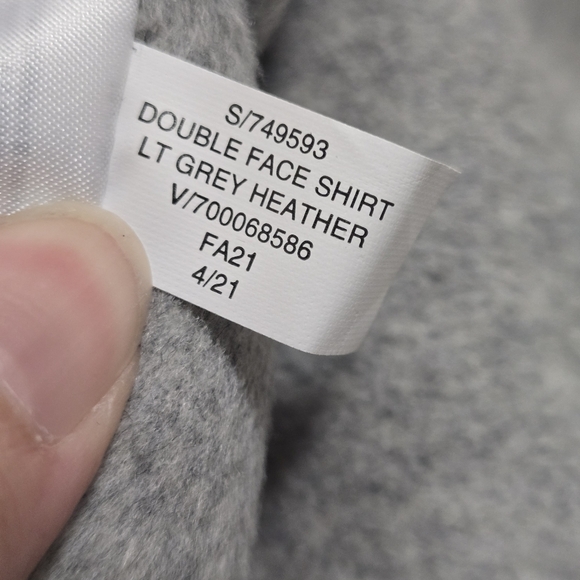 Banana Republic Gray Double Faced Shirt Jacket XL - Picture 11 of 12